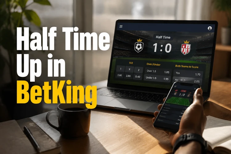 Half Time Up in BetKing